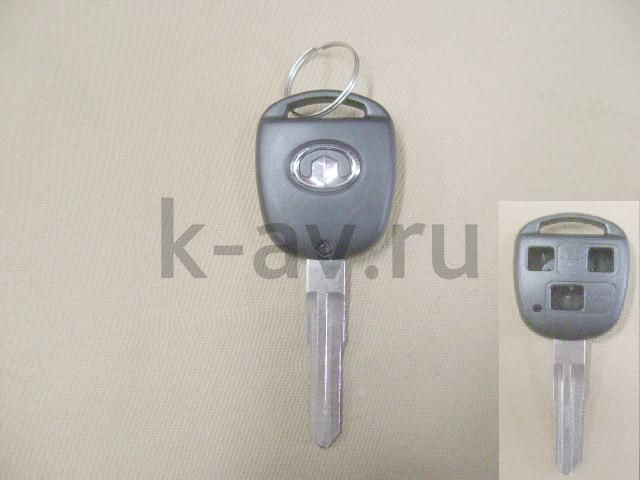картинка ЗАГОТОВКА КЛЮЧА ЗАМКА ЗАЖИГАНИЯ PERI (3704130-M00-B1) от магазина Китай-Авто