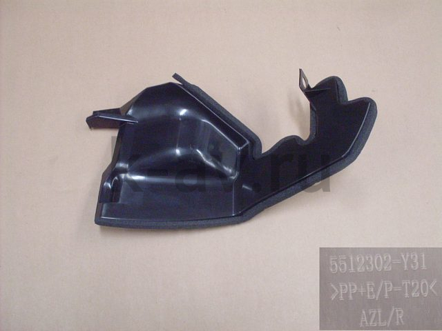 картинка НАКЛАДКА ПЕРЕДНЯЯ ПЕРЕДНЕГО ПРАВОГО КОЛЕСА HOVER M2 (5512400-Y31) от магазина Китай-Авто