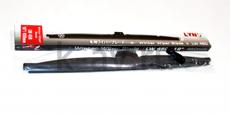 картинка Дворник LYNX, зимний (щетка) 450мм (разные крепления). (LW450) от магазина Китай-Авто