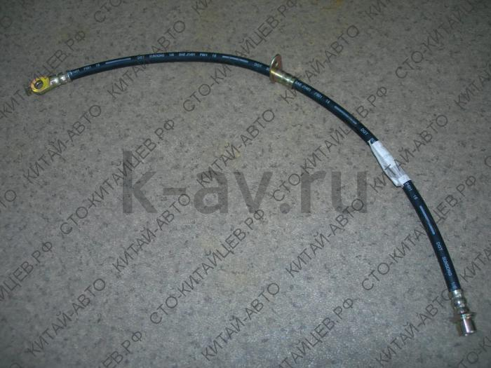 картинка ШЛАНГ ТОРМОЗНОЙ ПЕРЕДНИЙ ЛЕВЫЙ - BYD F3 (17.03.1800F3010+BYDF3-3506120) от магазина Китай-Авто