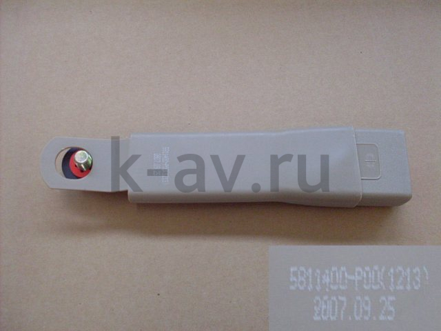 картинка ЗАМОК ПЕРЕДНИЙ ПРАВЫЙ РЕМНЯ БЕЗОПАСТНОСТИ - WINGLE (5811400-P00-1213) от магазина Китай-Авто