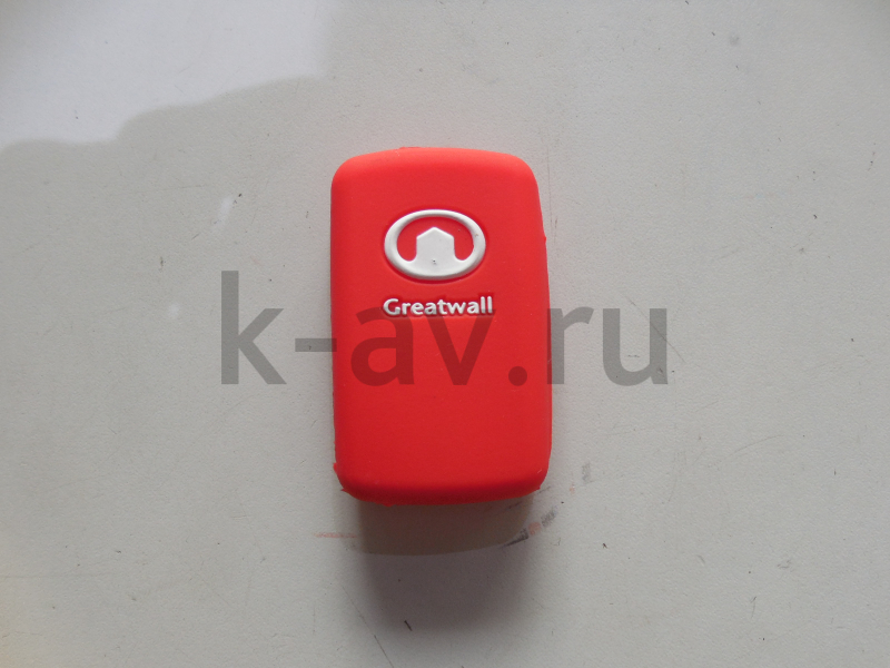 картинка Чехол ключа силикон красный - Hover H3 / H5 (CHEH-SIL-RED-H3-H5) от магазина Китай-Авто